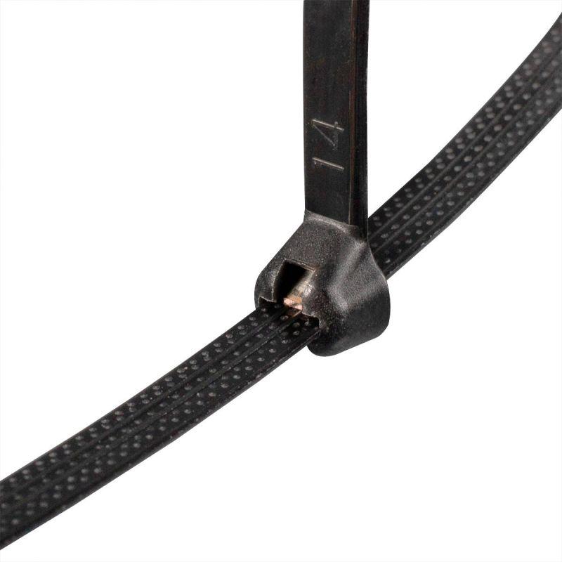 Хомут нейлоновый КСЗ 5х250 черн. (уп.100шт) Fortisflex 90333