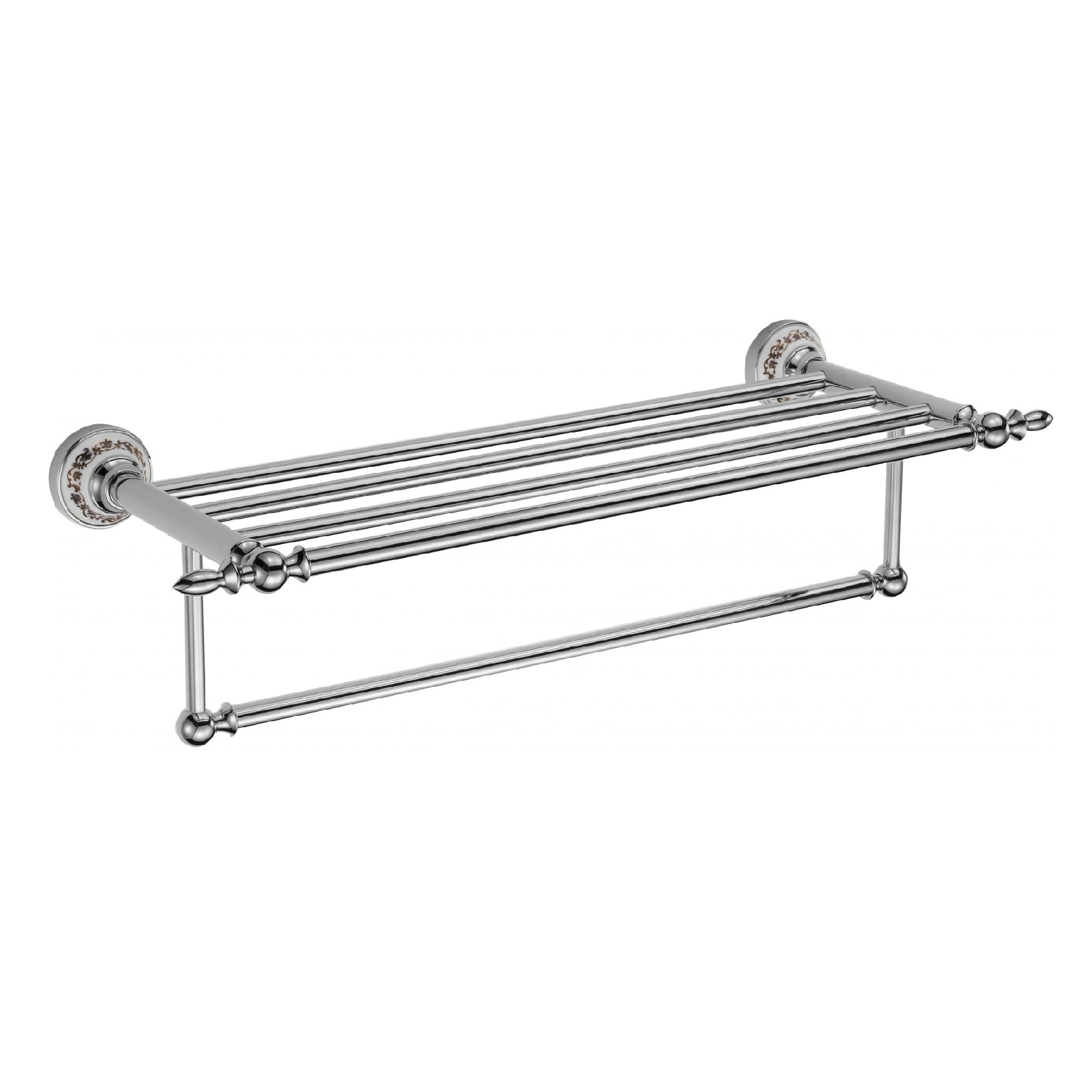 Полка для полотенец Savol S-06844A, хром