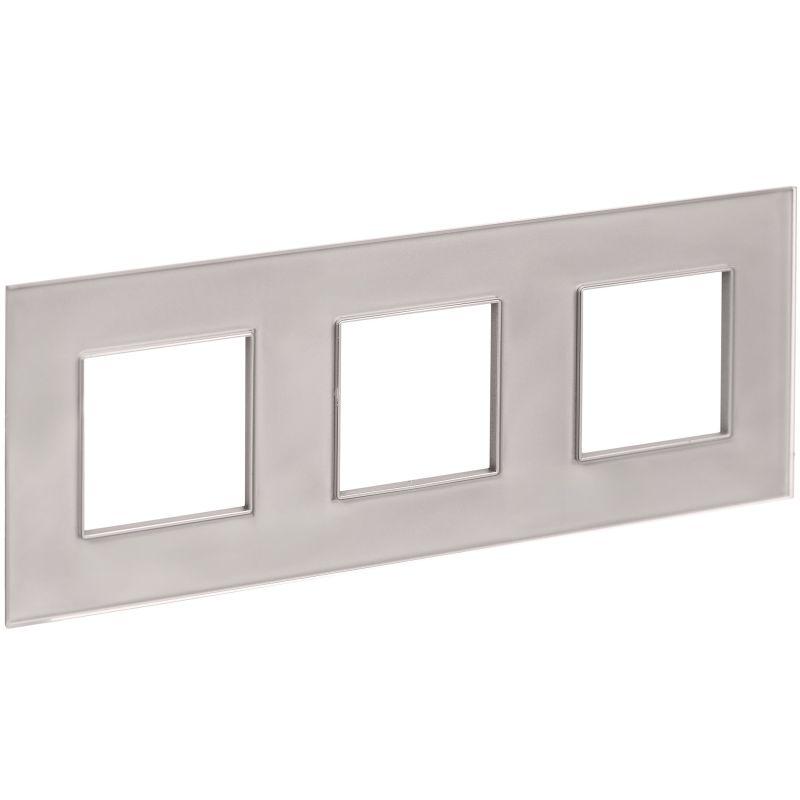 Рамка 3-м SKANDY SK-F23Sh стекло шампань IEK SK-M32-G-K37