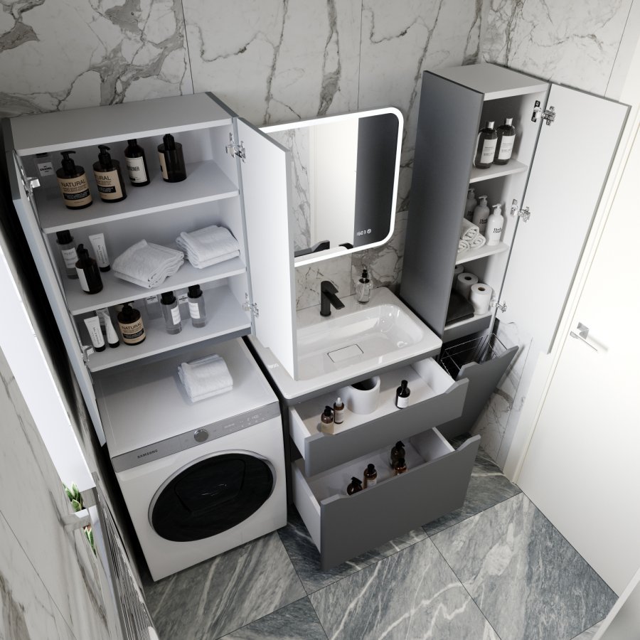 ПШ "Марелла мини 600" Люкс антискрейтч серый, PLUS