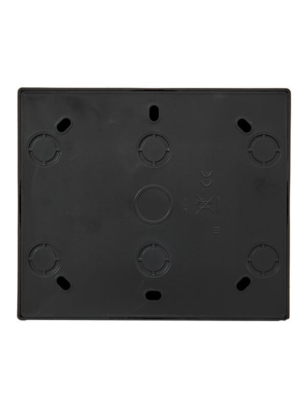 Розетка 4-м ОП LETO с заземл. закрытый корпус ПБТ черн. бархат LEZARD 752-4200-127BDP