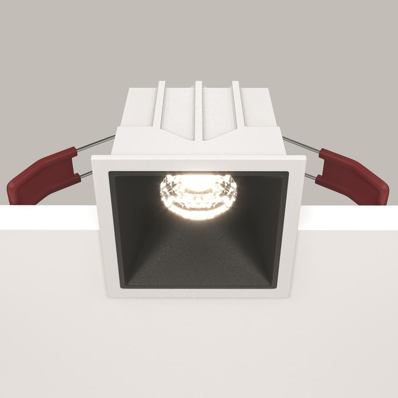 Светильник Alfa LED 10Вт 4000К 36град. встраив. Maytoni DL043-01-10W4K-SQ-WB