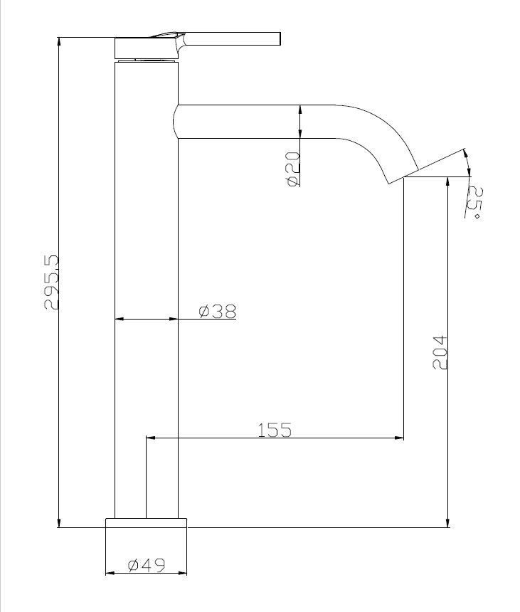 Смеситель для накладных BelBagno MARINO MAR-LMC-IN
