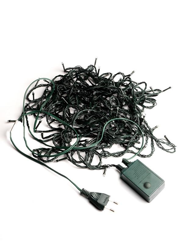 Гирлянда LD100C-GM 100 светодиод. LED 8 реж. 10м разноцв. SHLights 4607144116770