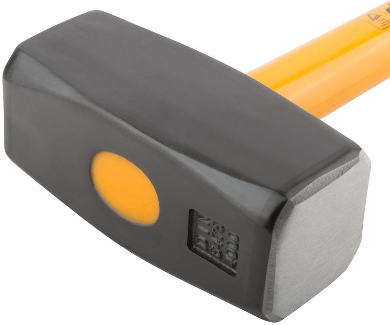 Кувалда кованая 780мм 4кг фибергласовая ручка FIT 45232