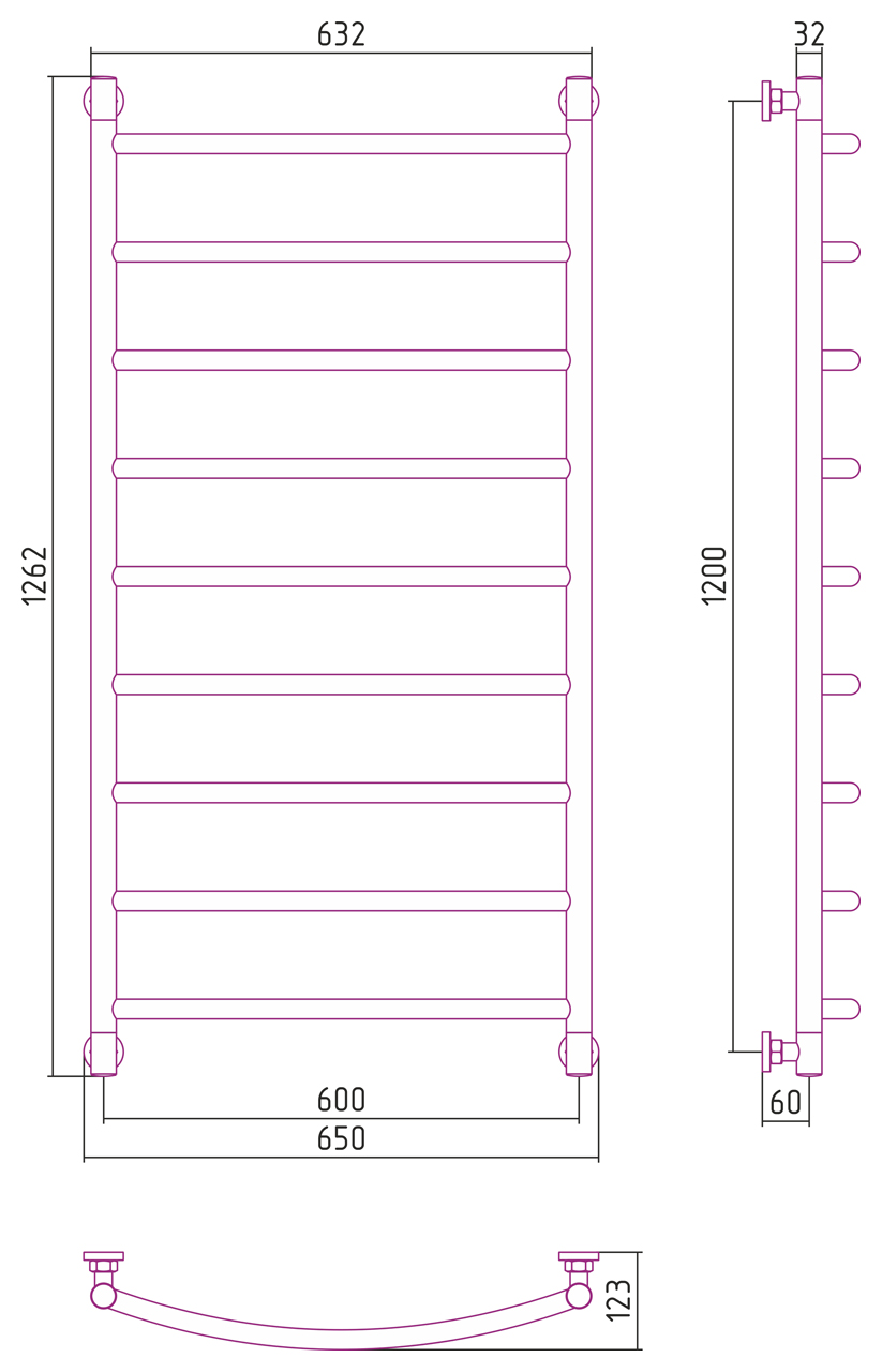 ДР "ГАЛАНТ+" 1200х600 (Золото) 03-0200-1260