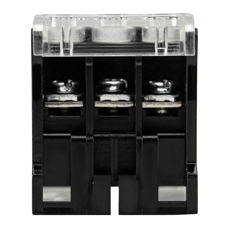 Блок зажимов клеммный БЗД 3п 2.5кв.мм 20А на DIN-рейку Rexant 11-2167