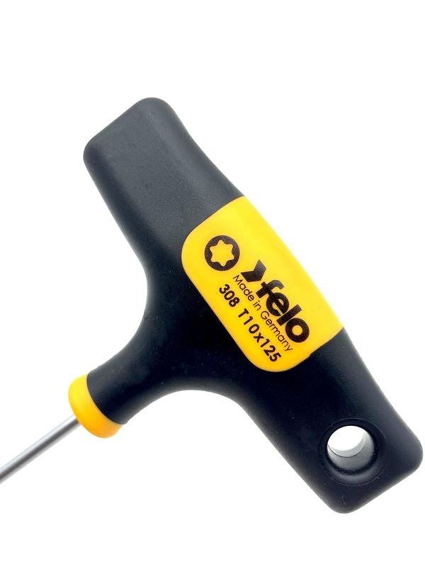 Ключ Т-образный TX10 стержень 125мм FELO 30810360