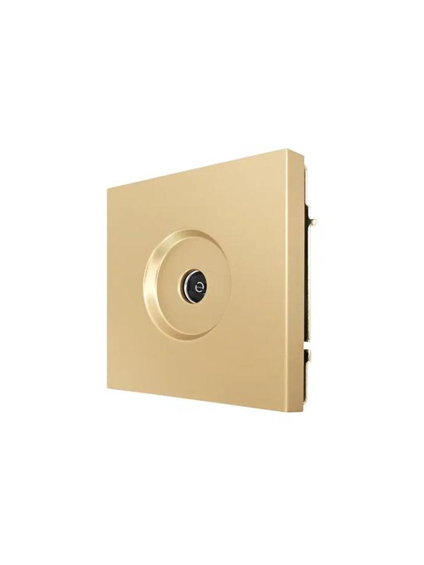 Розетка ТВ оконечная СП ZIMA IP20 зол. LEZARD 704-3688-130