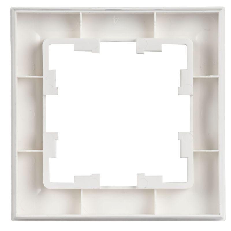 Рамка 1-м BRITE РУ-1-БрАБ арктич. бел. IEK BR-M12-K91