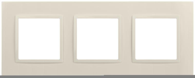 Рамка 3-м Elegance 14-5013-02 Classic слон. кость Эра Б0060582