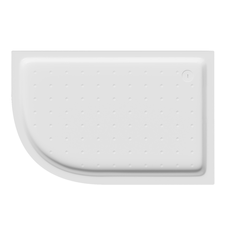 Душевой поддон ABBER AD3E120 R 120х90 асимметричный, акриловый, белый