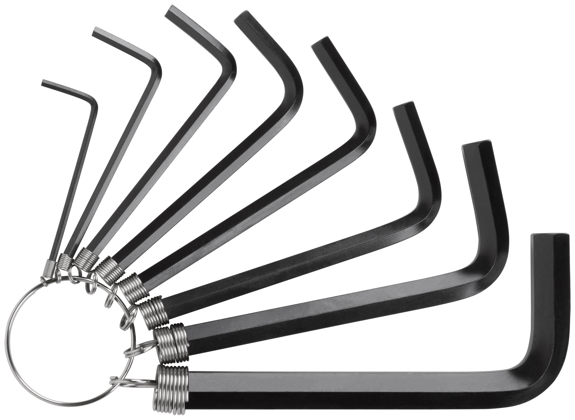 Ключи шестигранные HEX на кольце 8 шт.( 2-10 мм )