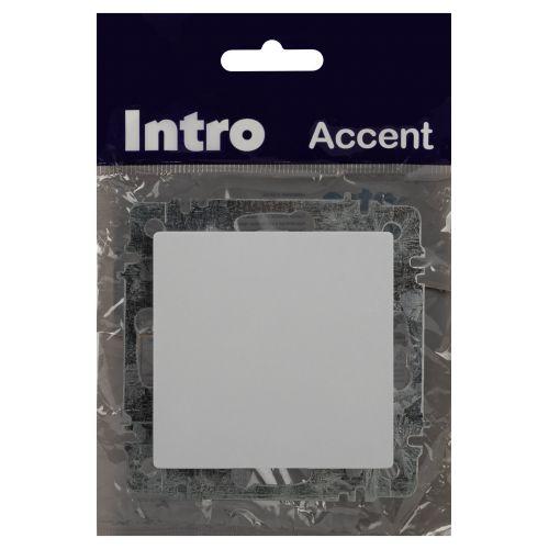 Кнопка Intro Accent 6-109-01 10А-250В IP20 СУ AL/CU бел. Intro Б0063602