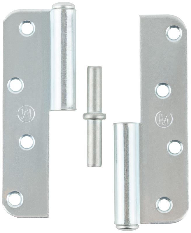 Петля накладная лев. "ПН" 110мм оцинк. 66392