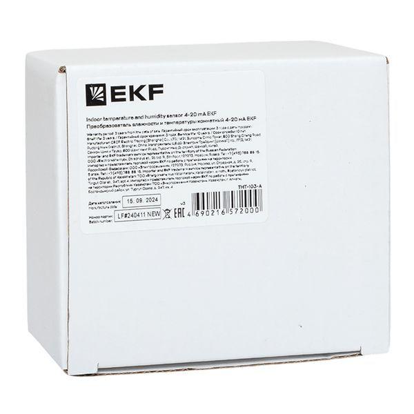Преобразователь влажности и температуры комнатный 4-20мА EKF THT-103-A