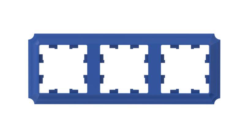 Рамка 3-м AtlasDesign Antique универс. аквамарин SE ATN101103