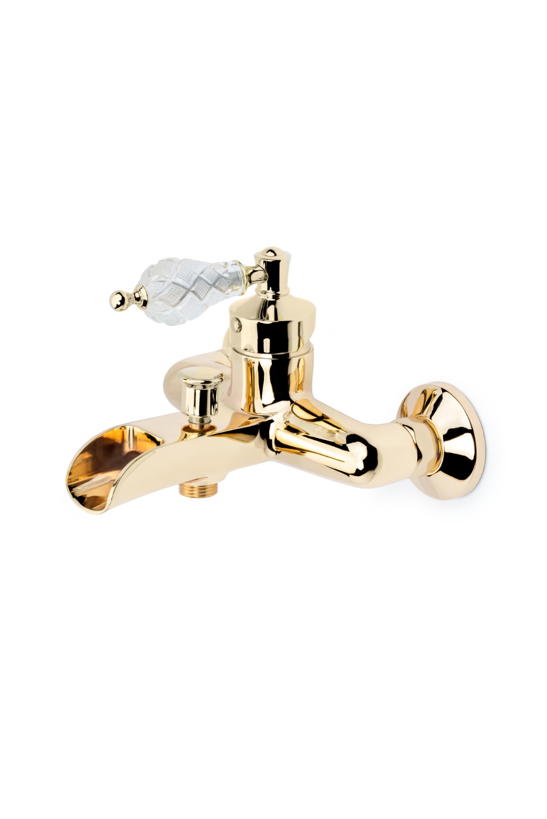 Смеситель для ванны VOGUE CRYSTAL, золото