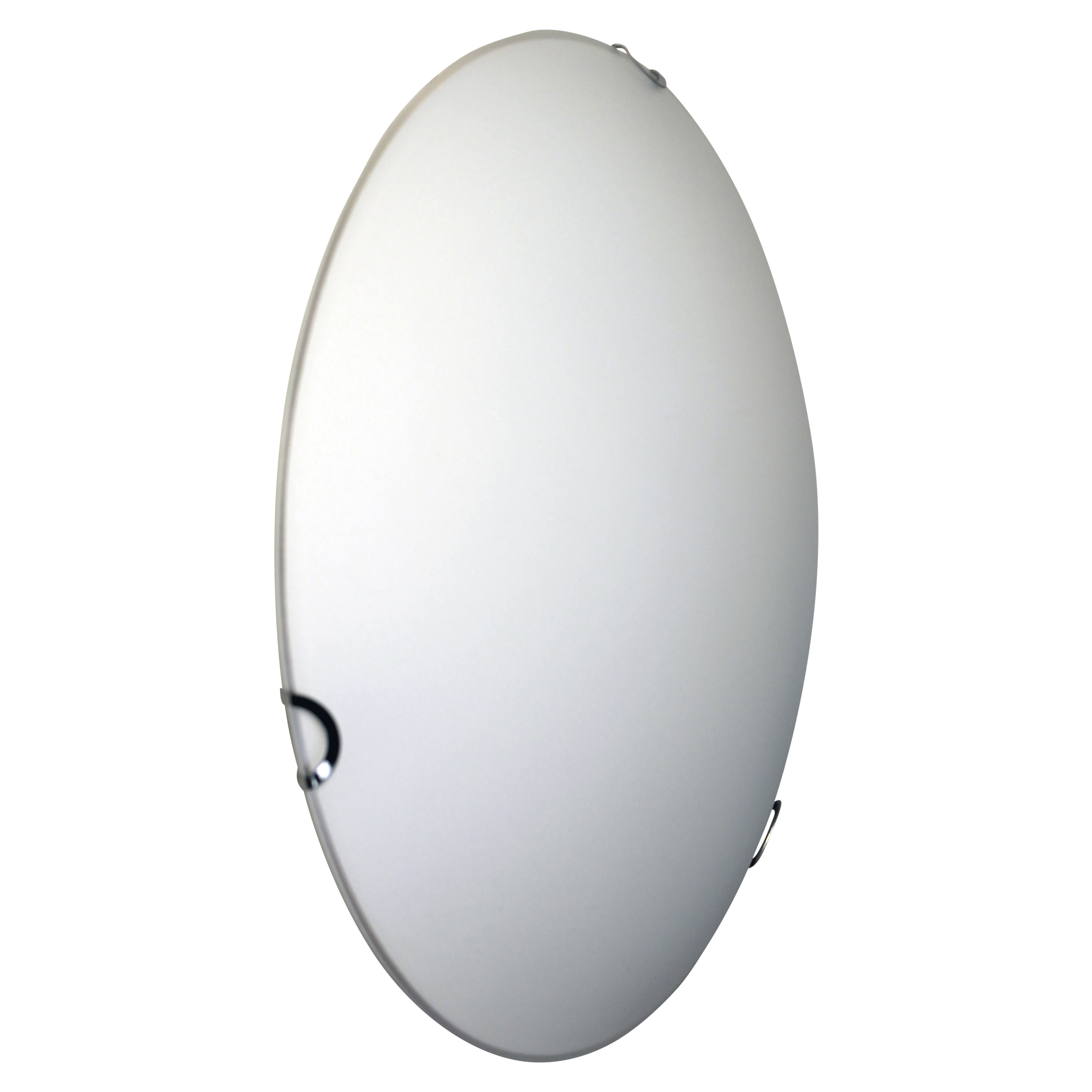 Светильник Мелани 300 НПБ 01-2х60-139 М16 матовый белый кл.хром ИУ