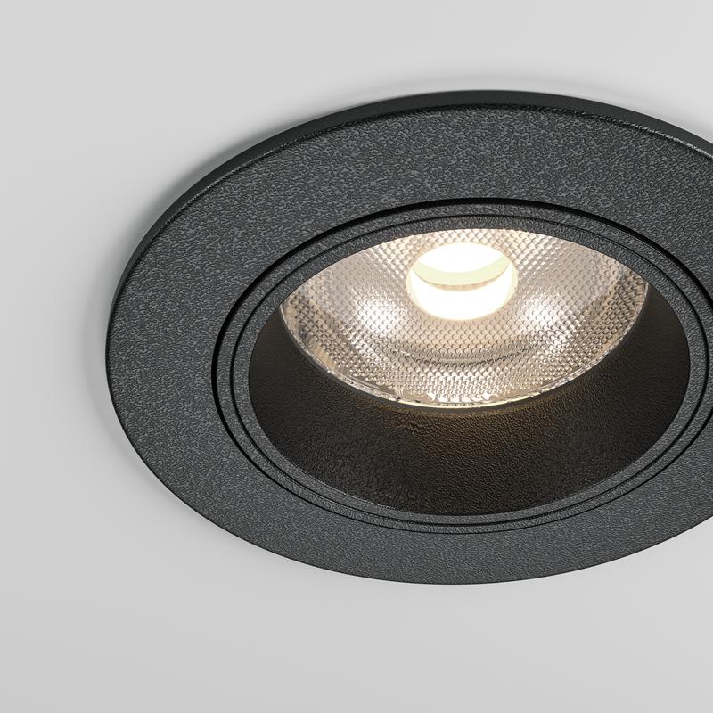 Светильник FOCUS LED 12Вт 4000К 60град. встраив. Maytoni DL125-L12-4K-B