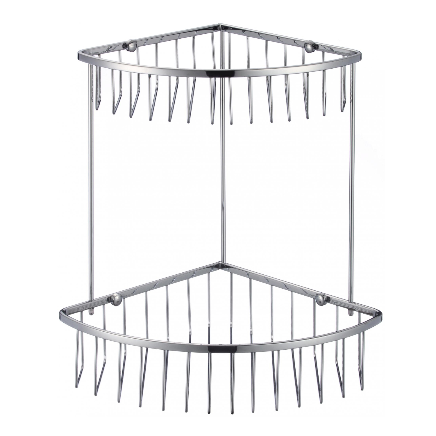 Полка угловая Savol S-002514-2, хром