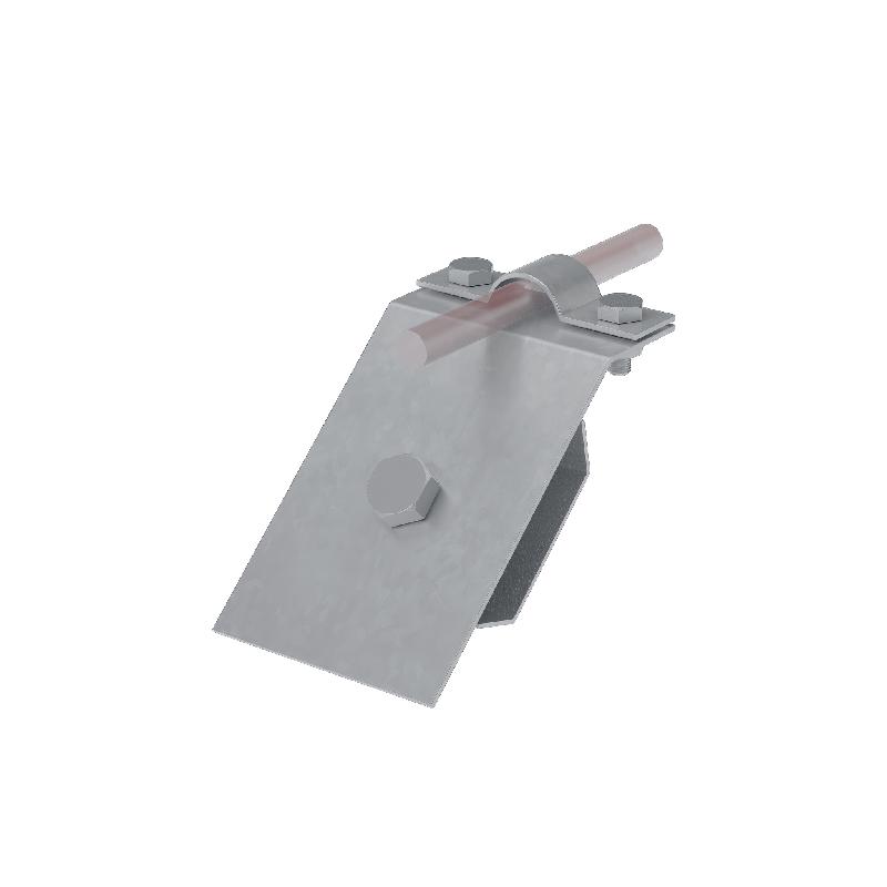 Держатель для водосточного желоба 5-10мм CU КМ MA0442