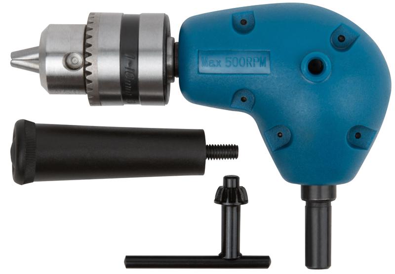 Переходник для дрели угловой с патроном 90 градусов FIT 37850