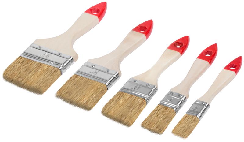 Набор кистей "Оптима" 19; 25; 38; 50; 63мм (5 предметов) КУРС 00915