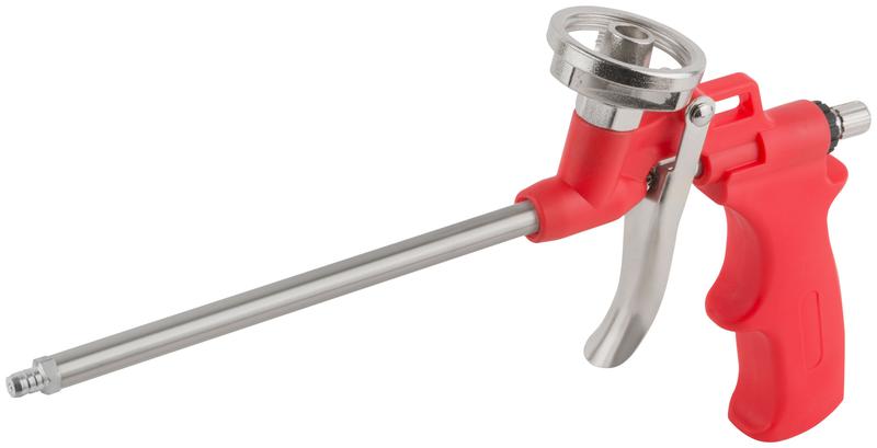 Пистолет для монтажной пены пластик. корпус КУРС 14259
