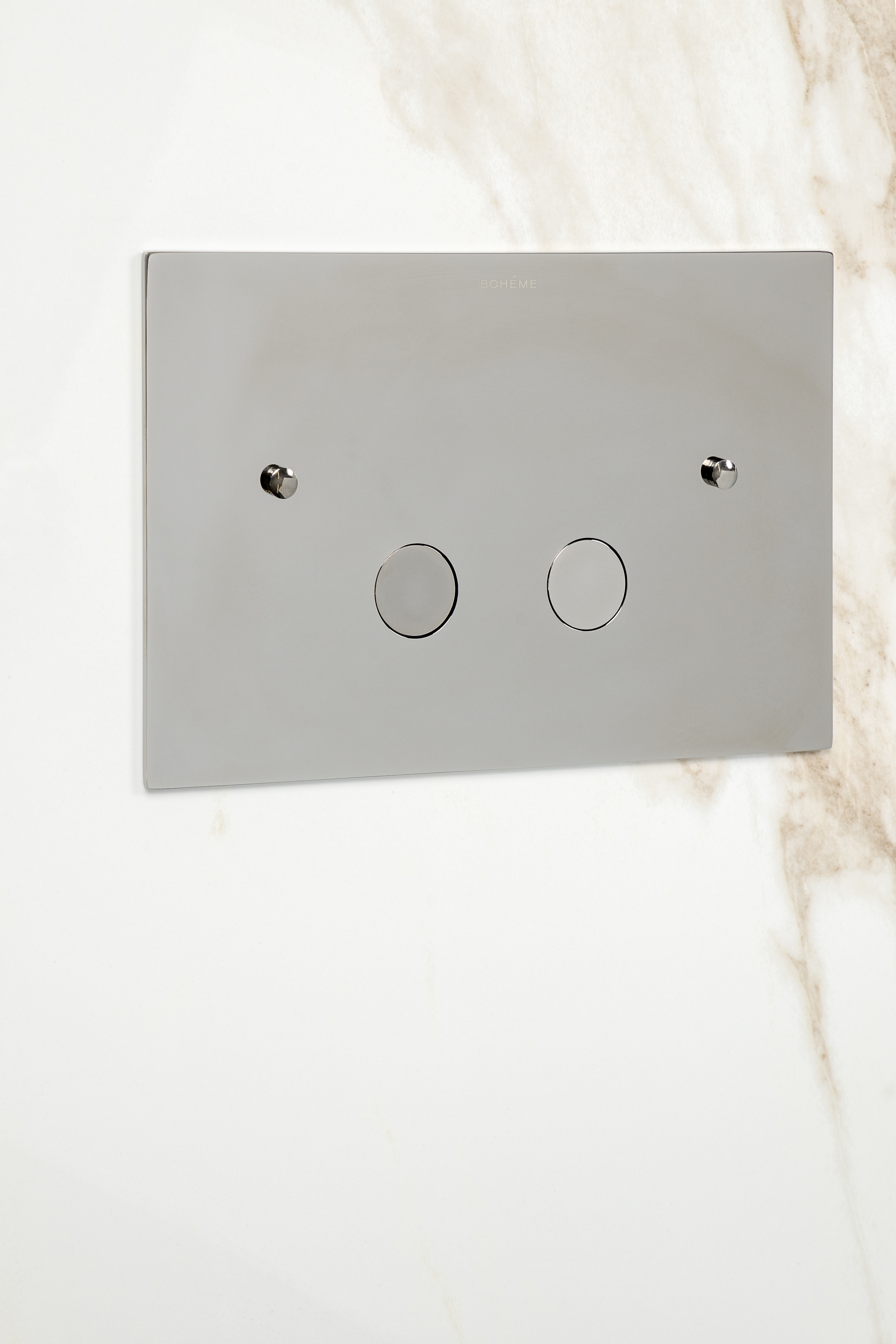 Кнопка для инсталляции латунь MATT GOLD ультраплоская