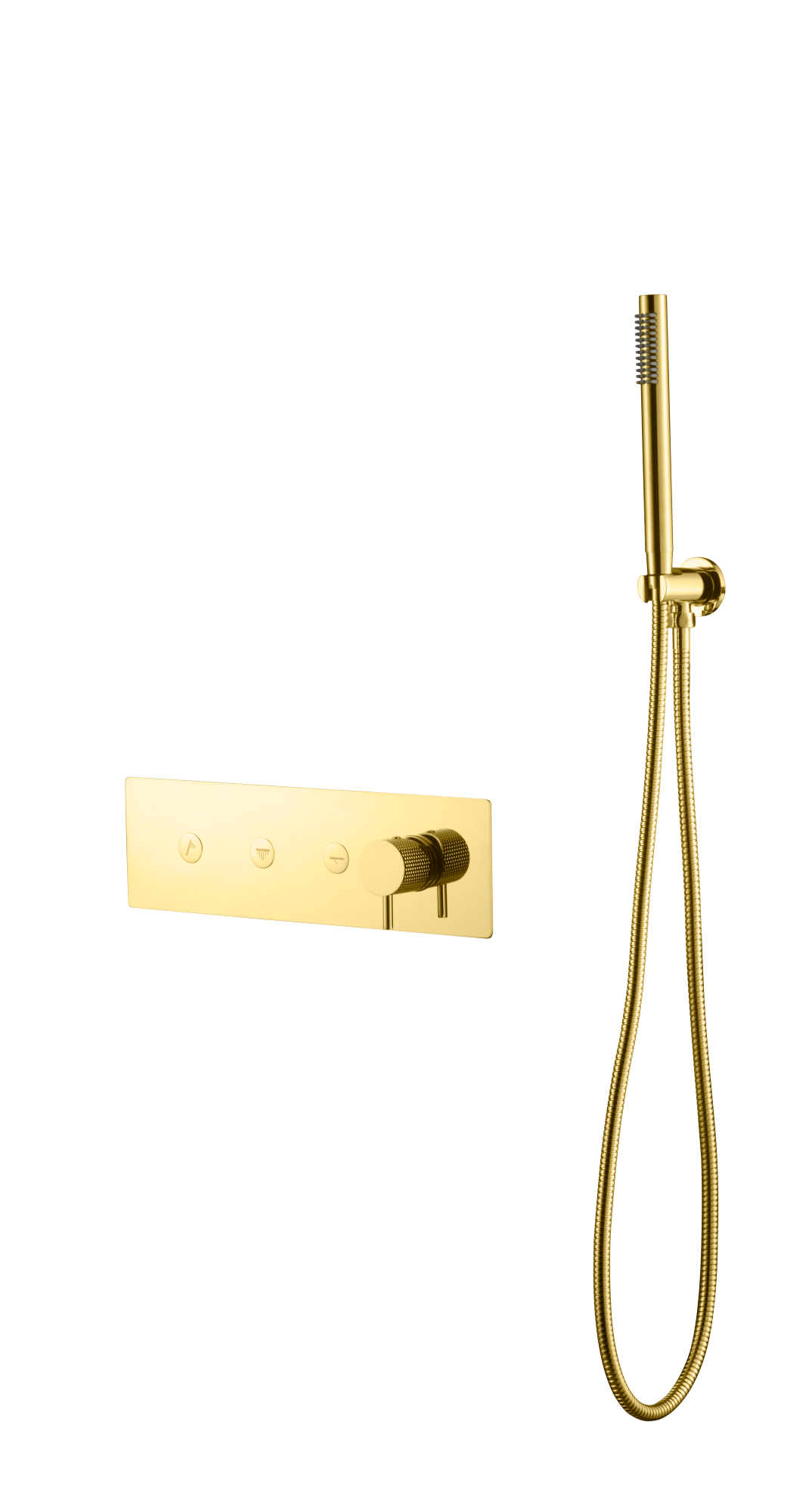 Смеситель FUSION с ручным душем GOLD
