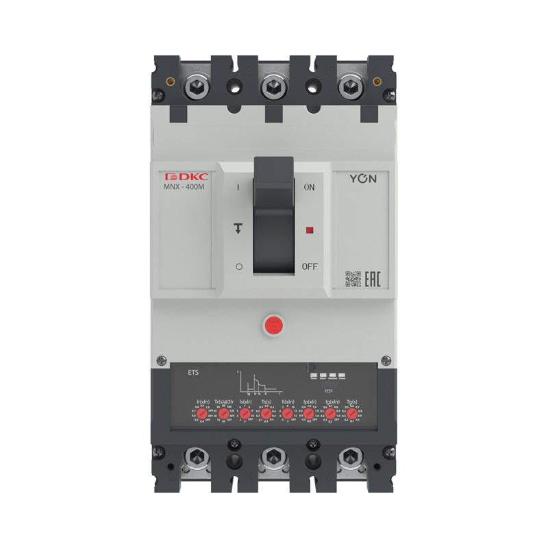 Выключатель автоматический 3P 400А 100кА pro MNX400M при AC415V расцепитель ETS YON MNX400M3PETS0400