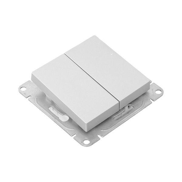 Выключатель перекрестный 2-кл. СП Эпика механизм алюм. EKF UP1-SWA-22