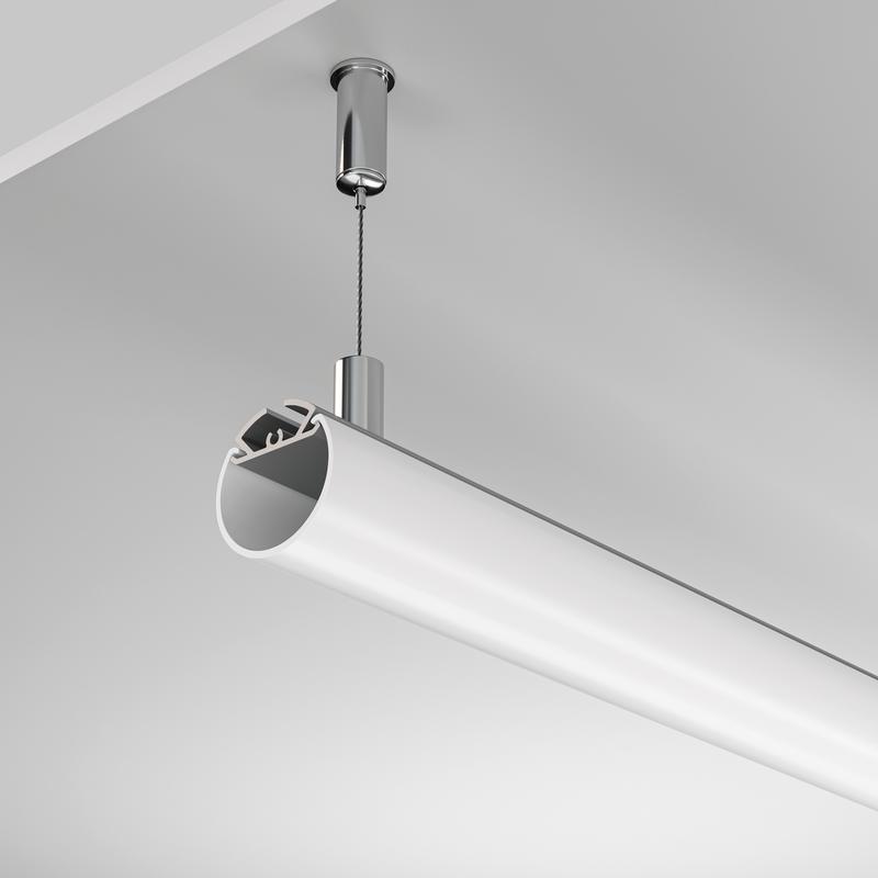 Профиль алюминиевый подвесной D30 Maytoni ALM-D30-S-2M