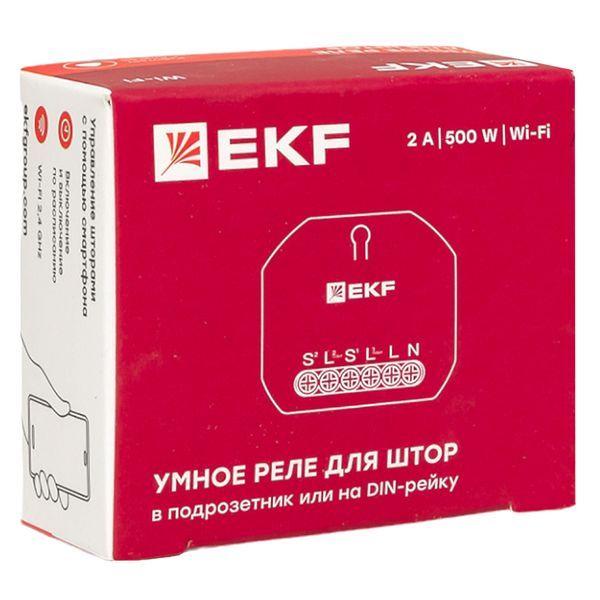 Реле для штор в подрозетник Умное Wi-Fi Connect EKF scsh-1g-wf