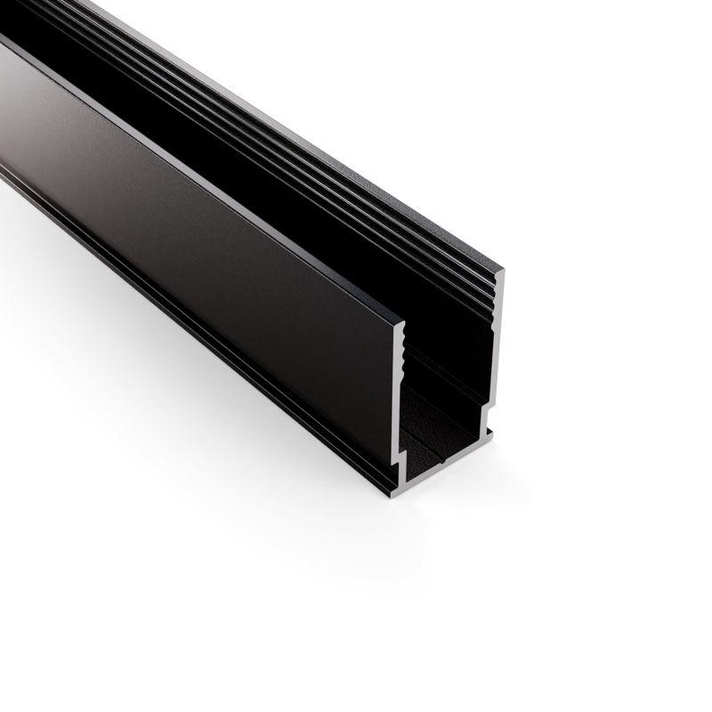 Короб алюминиевый для гибкого Неона 8х16мм 2м черн. Neon-Night 134-083