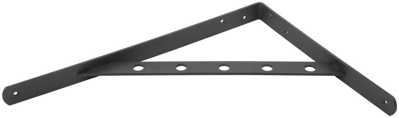 Уголок-кронштейн усиленный 350х250мм черн. КУРС 66110