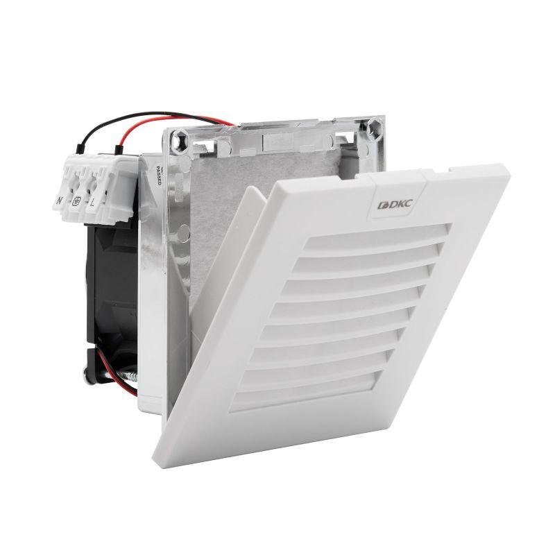 Вентилятор с фильтром ЭМС 30куб.м/ч 48В DC 120х120мм IP54 DKC R5MCV12048