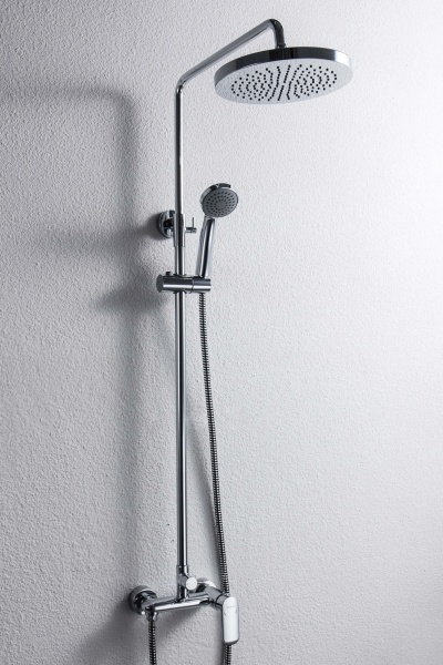 Душевая колонна со смесителем для душа Bravat Opal R (F9125183CP-A2-RUS)