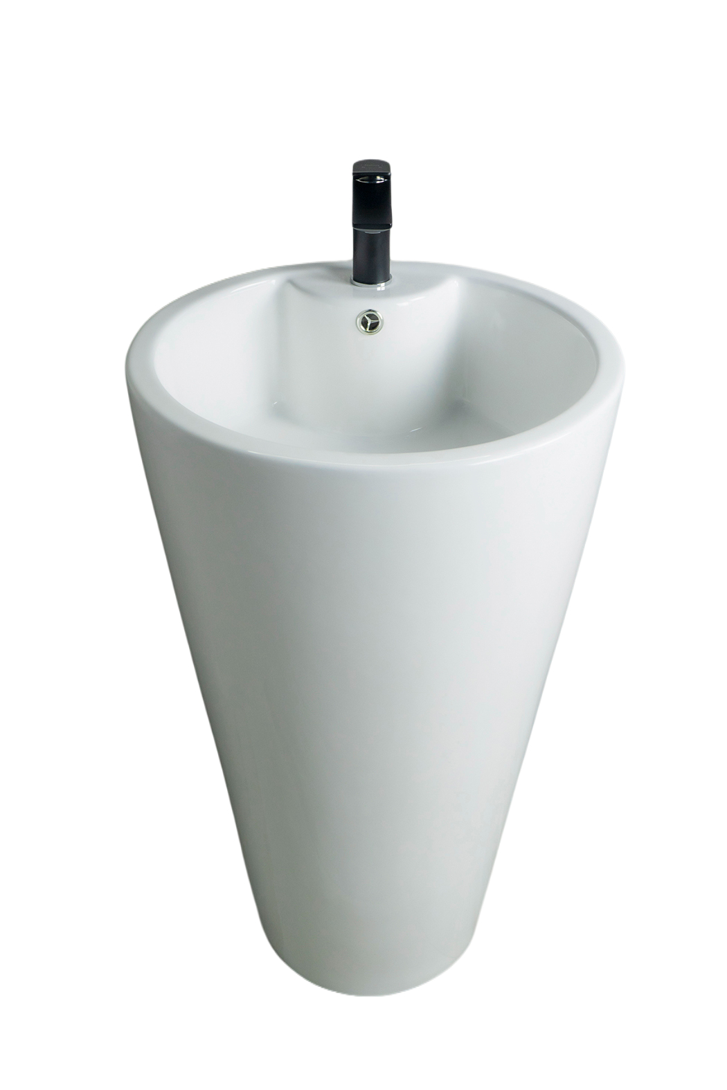 Раковина Gid Nb136 81105 накладная белая 50x53x80