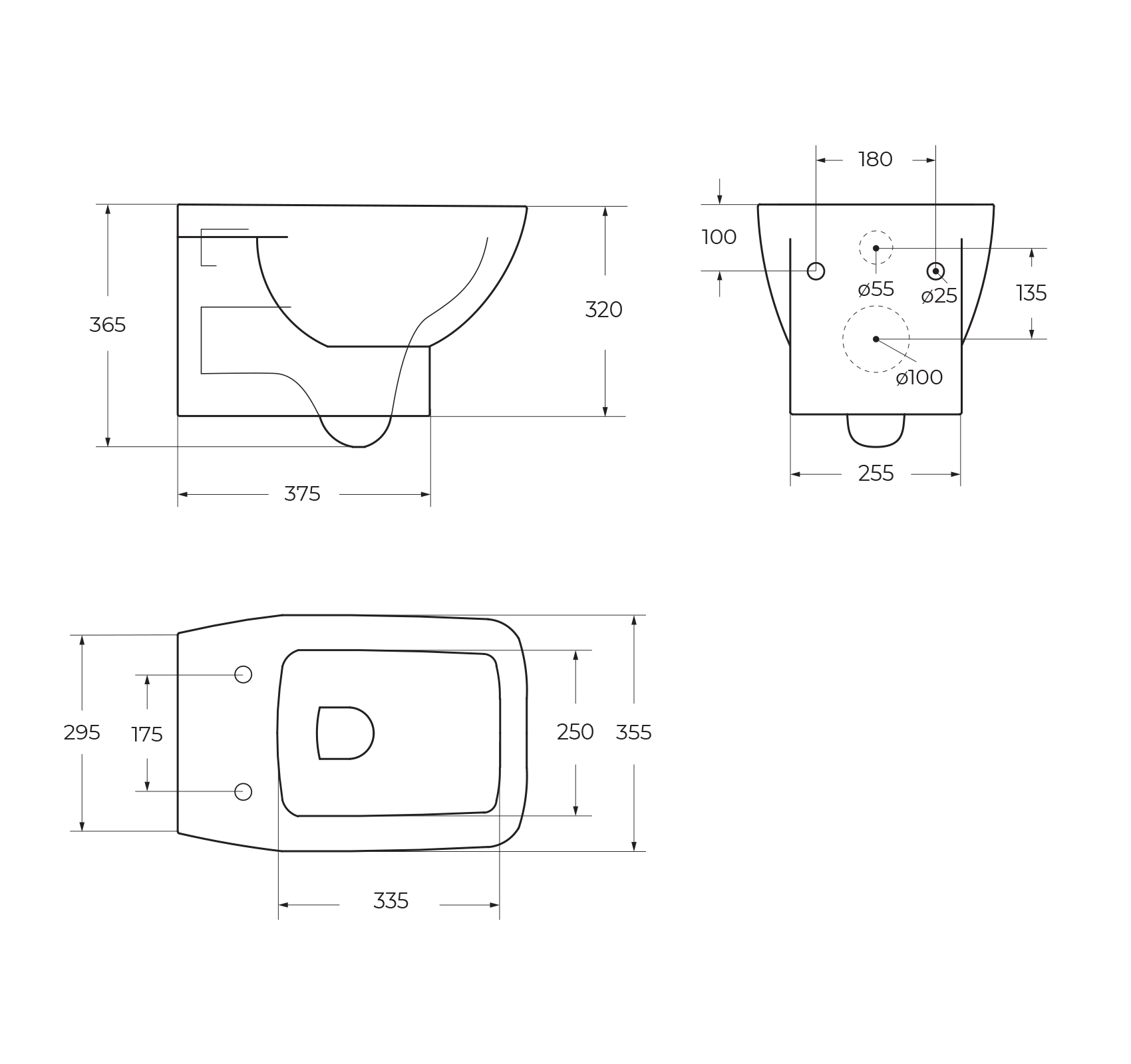 Унитаз подвесной безободковый BelBagno LAGO BB128CH/BB128SC