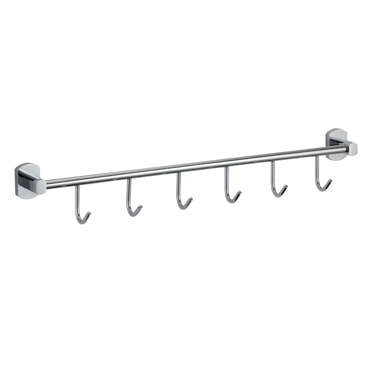 Планка с крючками Savol S-009976, хром