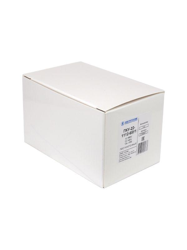 Пост управления ПКУ-22-1112-65У1 1 цилиндр НЗ IP65 красн. Электротехник ET526977