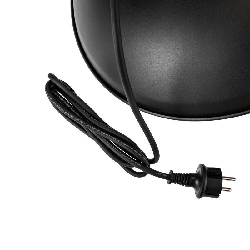 Обогреватель электрический инфракрасный подвесной в корпусе из нержавеющей стали 1.5кВт 3 режима обогрева механическая регулировка Rexant 60-0061