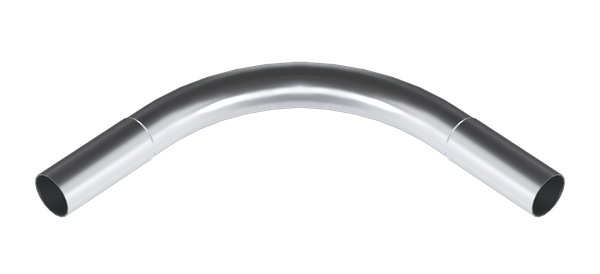 Поворот на 90град. d20 AL безрезьбовой алюм. EKF pb-20-AL