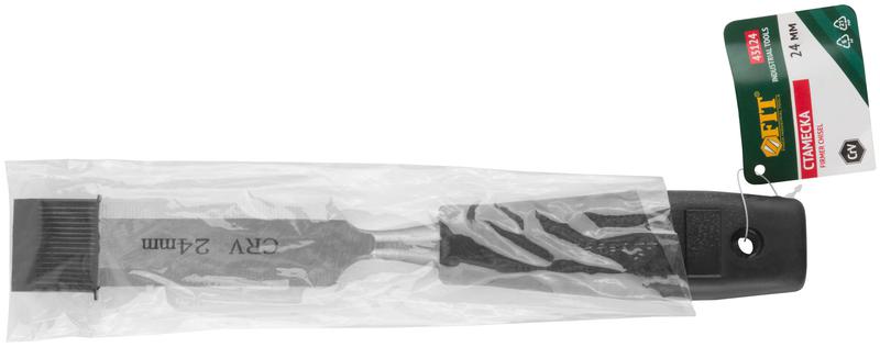 Стамеска CrV с пластиковой ручкой 24мм FIT 43124