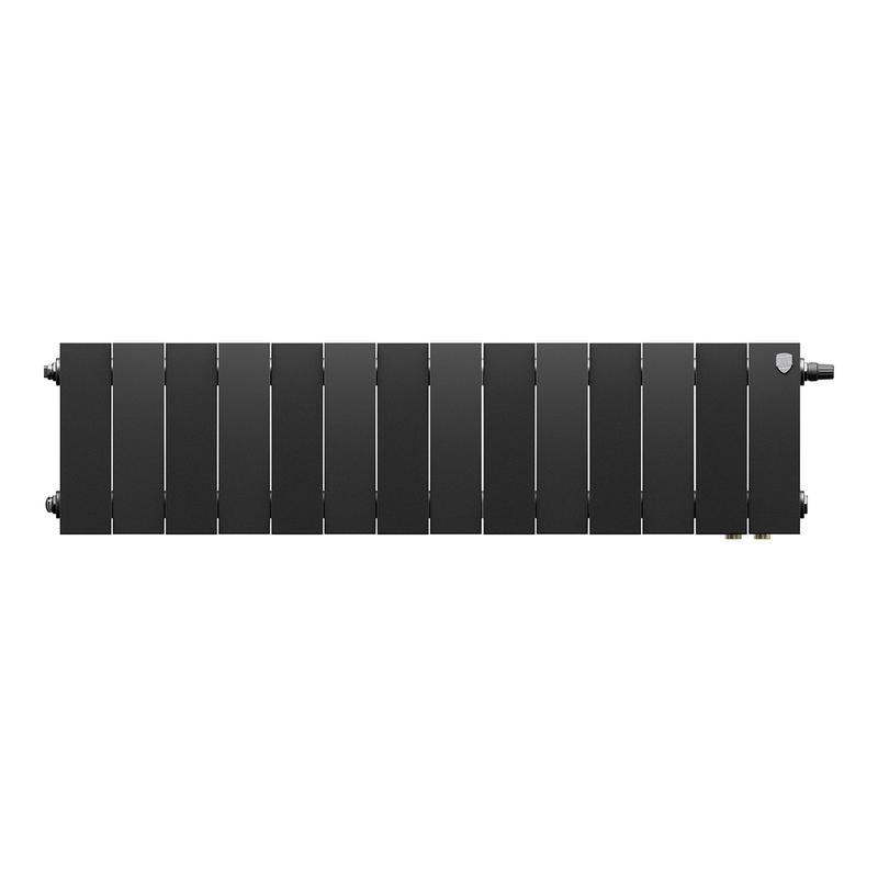 Радиатор PianoForte 200 VDR80 14 секц. биметал. Noir Sable Royal Thermo НС-1506328