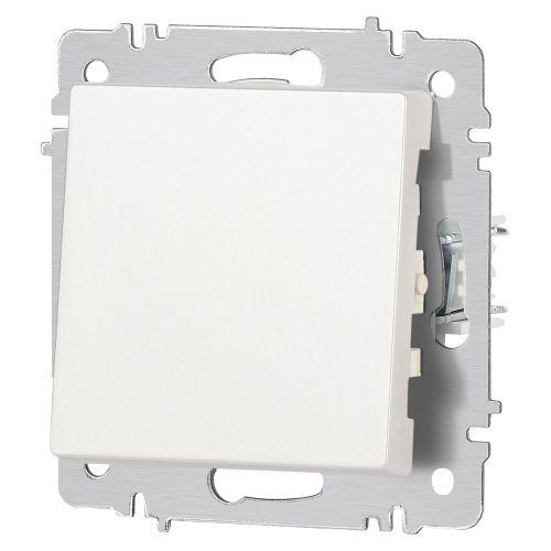 Кнопка Accent 6-109-06 10А-250В IP20 СУ перламутр. Intro Б0063615