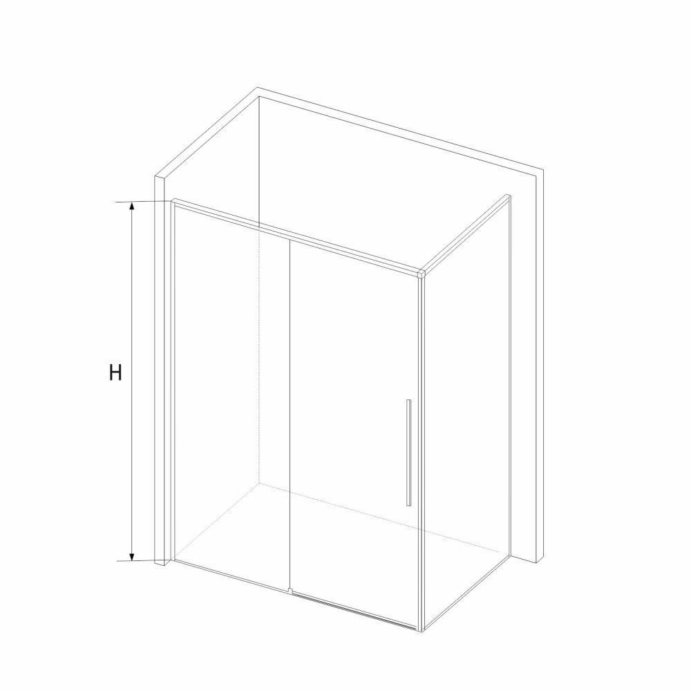 Душевой уголок RGW SV-42-1B (SV-12B + Z-060-2B), 323242139-014