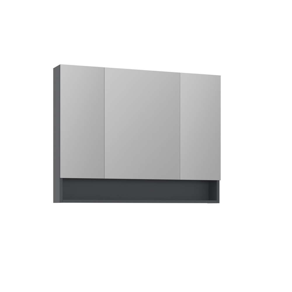 Зеркальный шкаф ORKA Malta 100 антрацит матовый